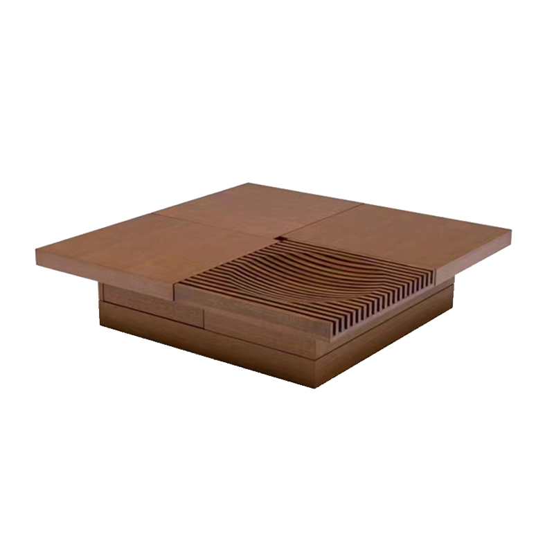 Square tea table