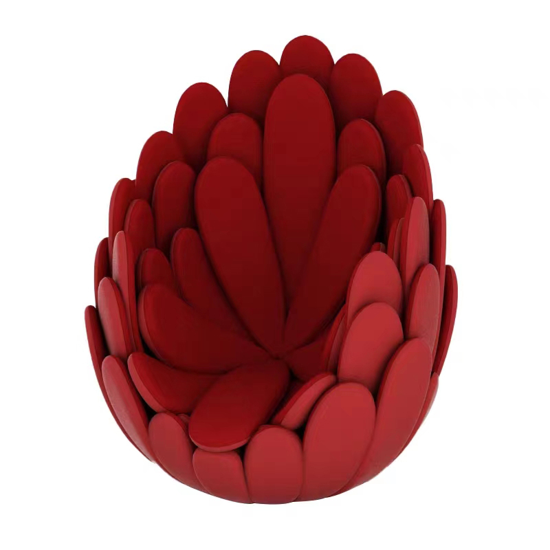 Flower bud sofa chair