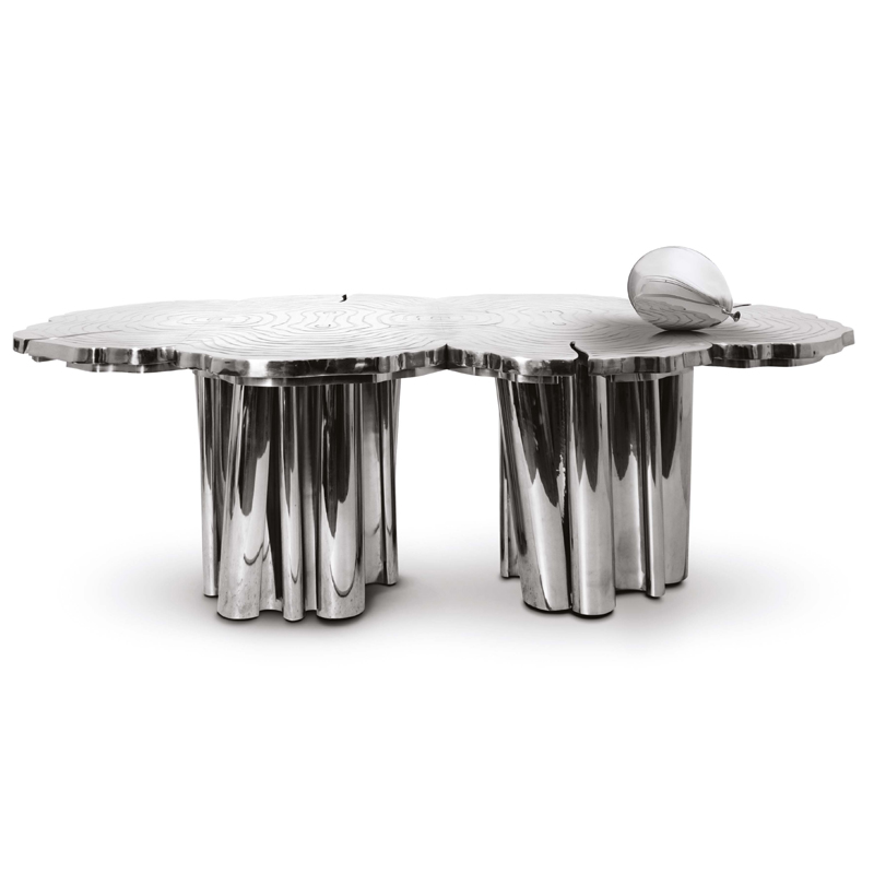 FORTUNA SILVER dining table